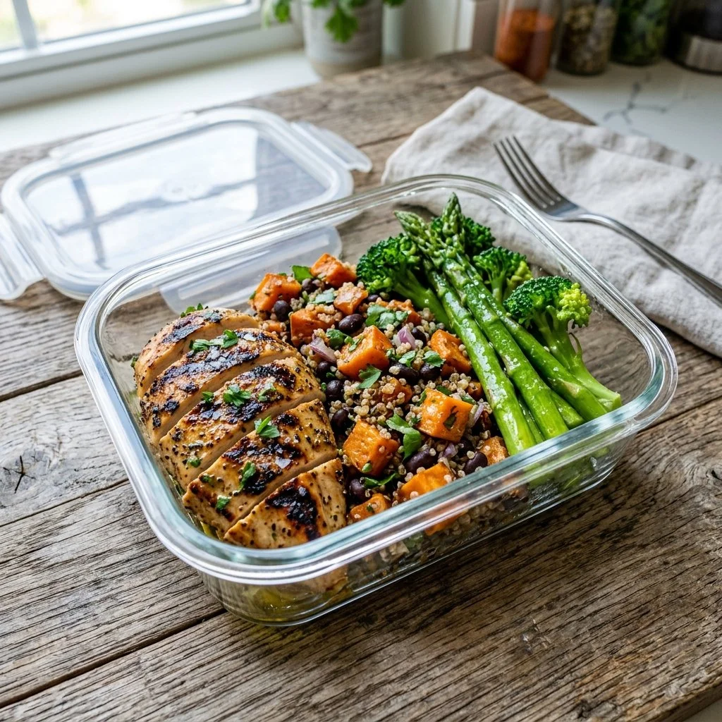High protein meal prep ideas for muscle gain and healthy eating