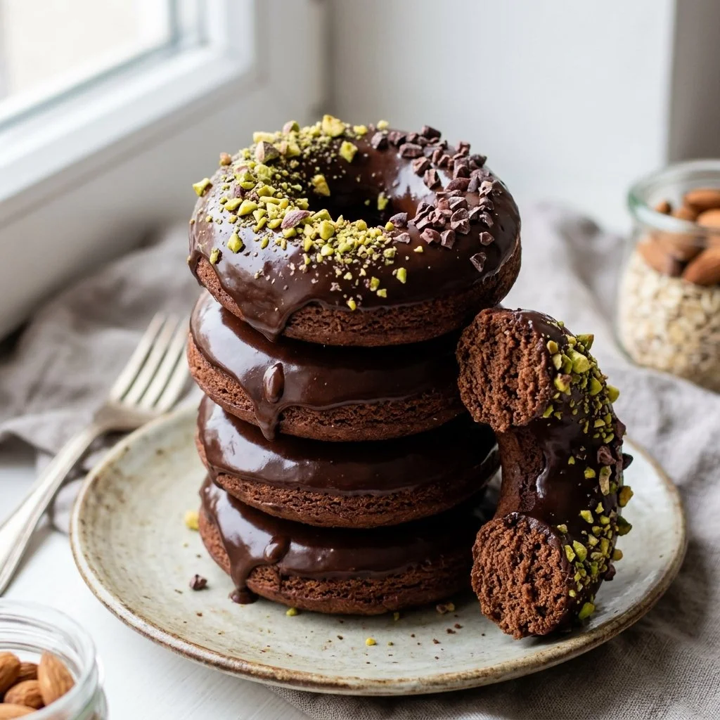 Delicious and healthy protein donuts for a nutritious snack