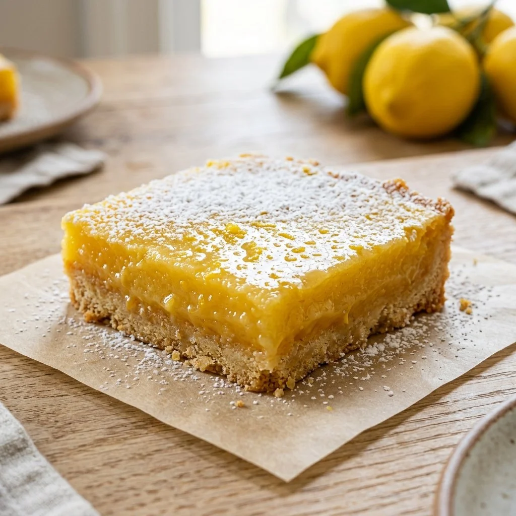 Deliciously refreshing lemon bars with a zesty lemon topping and buttery crust.